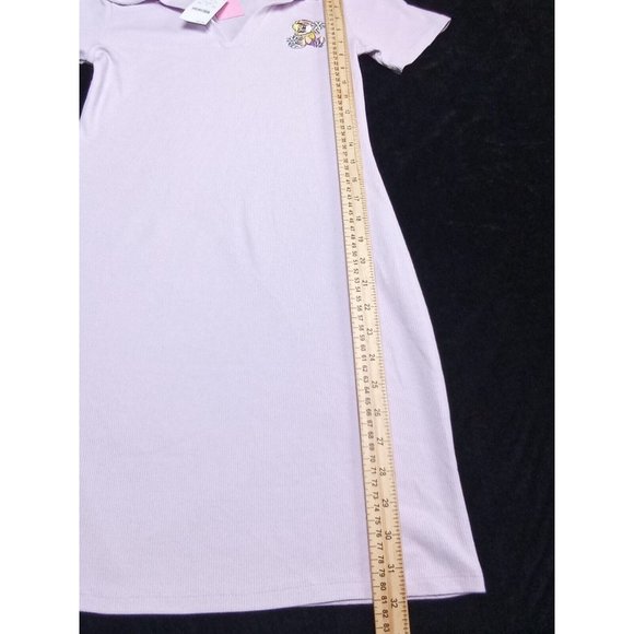 Looney Tunes Womens' Characters Miss Bugs Bunny Violet Dress Size S short sleeve - Picture 9 of 11